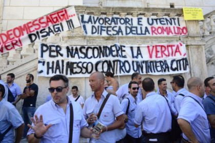 Autisti Atac scendono in piazza